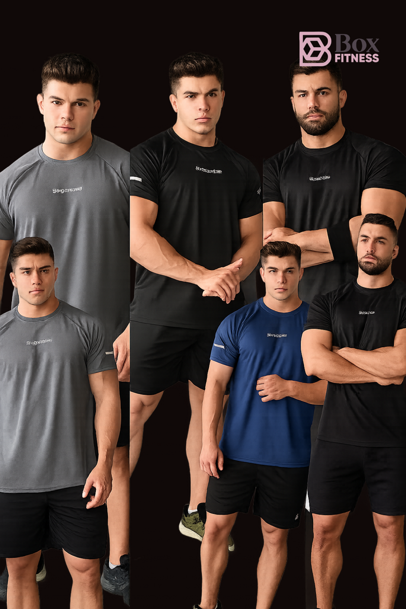 Kit 3 Camisas BBox DryX3 Performance