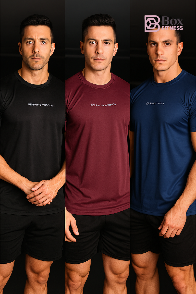 Kit 3 Camisas BBox DryX3 Performance