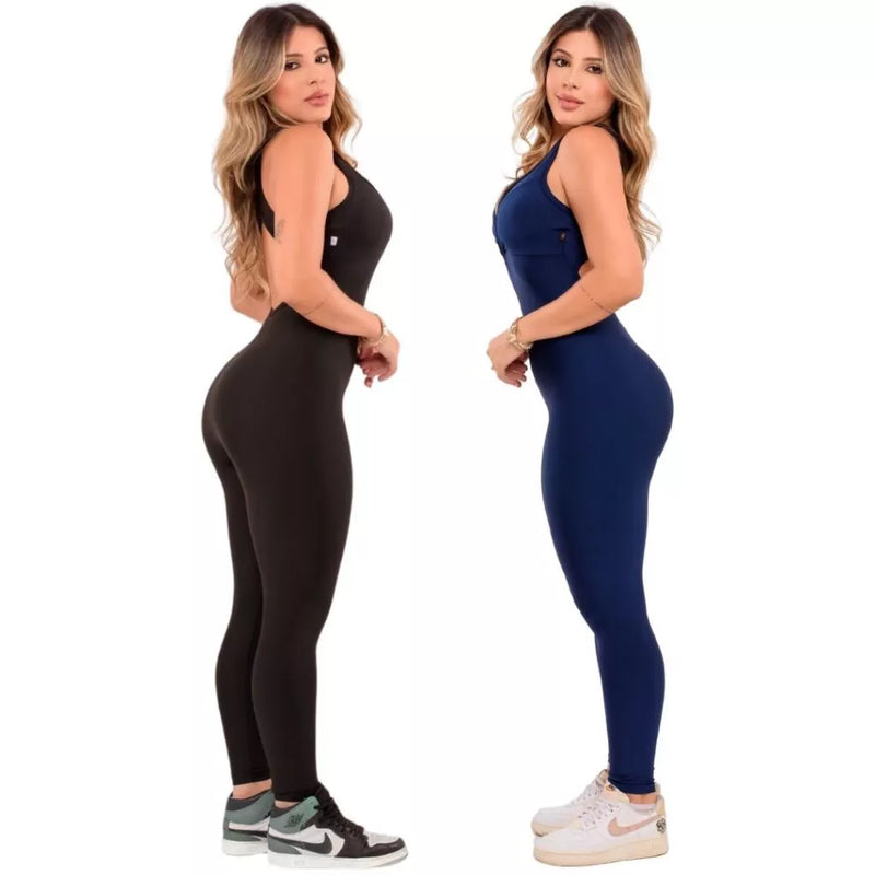 Kit com 2 Macacões Longos Fitness para Academia